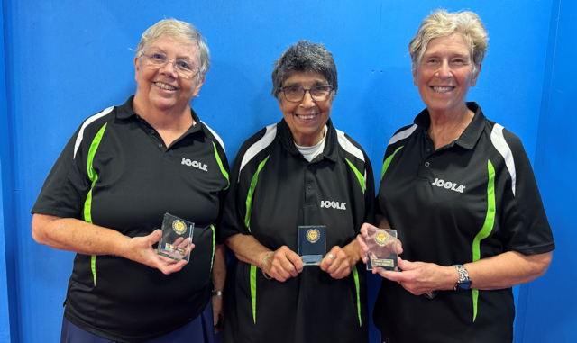 Division 4 League runners-up and Doubles winners